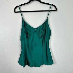 Vintage Victoria's Secret silk camisole tank blouse slip feminine normcore